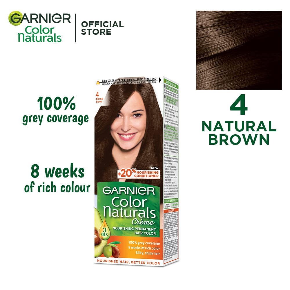 Garnier Color Naturals, Natural Brown - 4