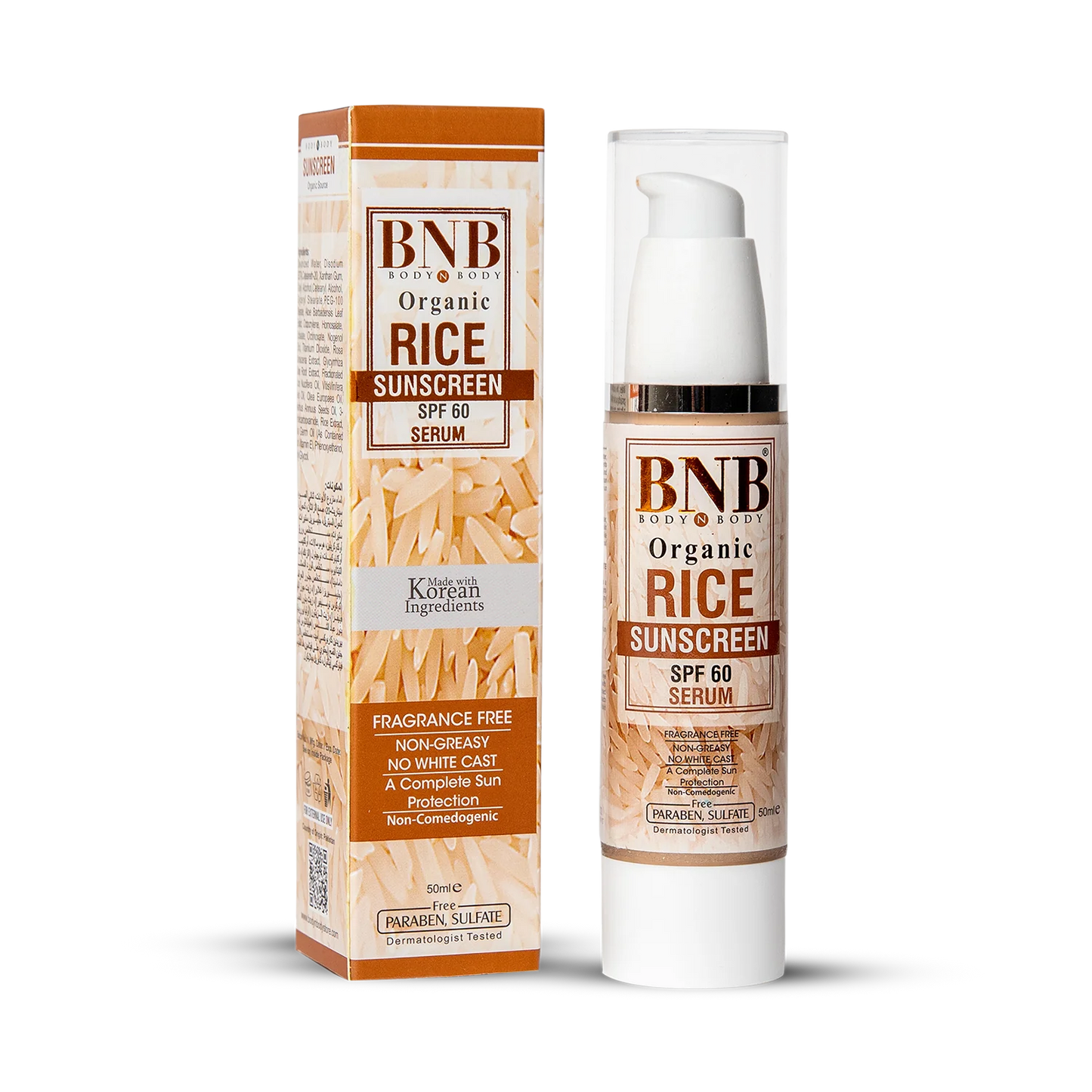 Rice Extract Sunscreen Serum SPF-60