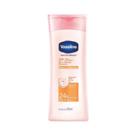 Vaseline Healthy Bright SPF 24 PA++ Sun+Pollution Lotion - 200ml