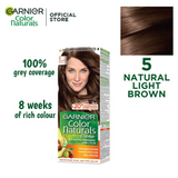 Garnier Color Naturals, Natural Light Brown - 5