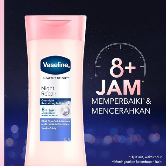 Vaseline Healthy Bright Night Repair Lotion - 200ml