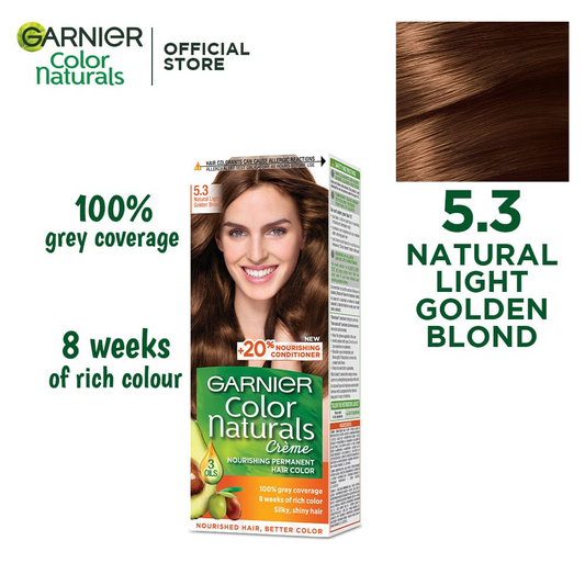 Garnier Color Naturals, Natural Light Golden Blond - 5.3