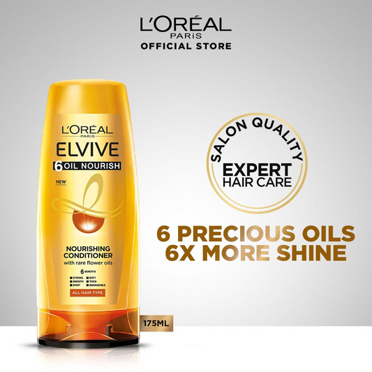 Loreal Paris Conditioner 6-Oil Nourish - 175 ml