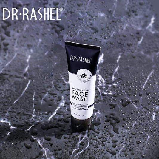 Dr. Rashel Black Charcoal Purifying Face Wash - 100g