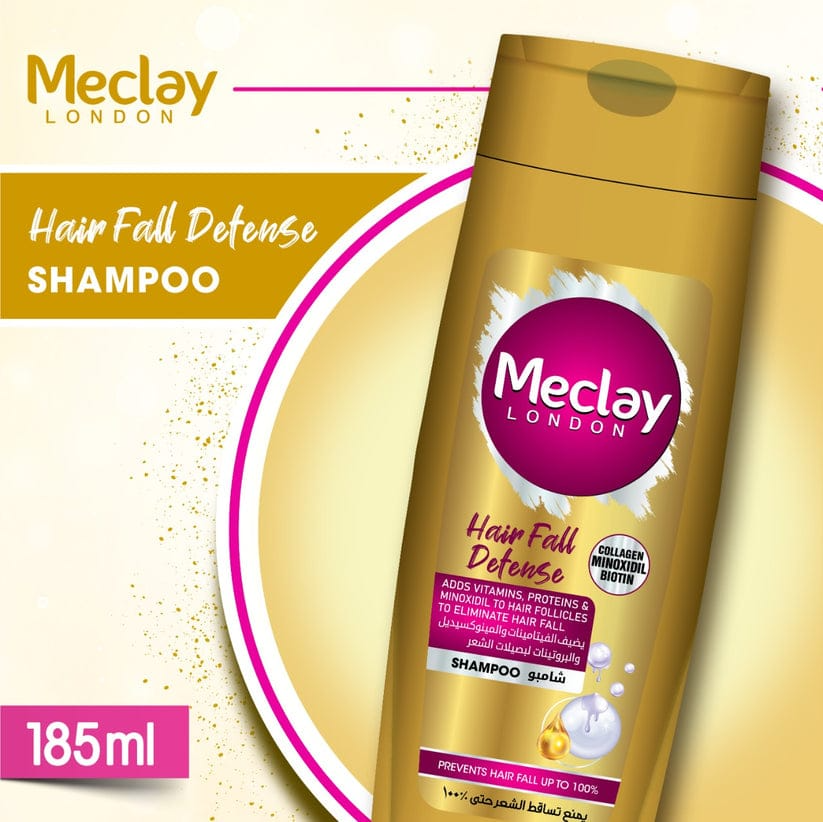 Meclay London Hair Fall Defense Shampoo - 185ml
