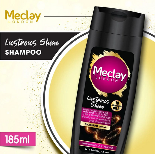 Meclay London Lustrous Shine Shampoo - 185ml