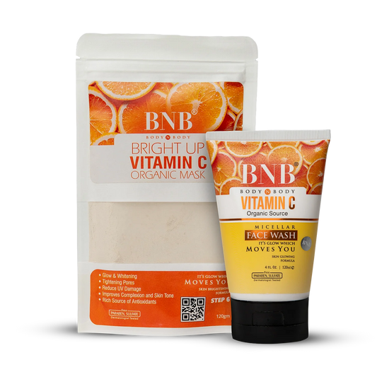 Bright Up Vitamin C Mask And Face Wash