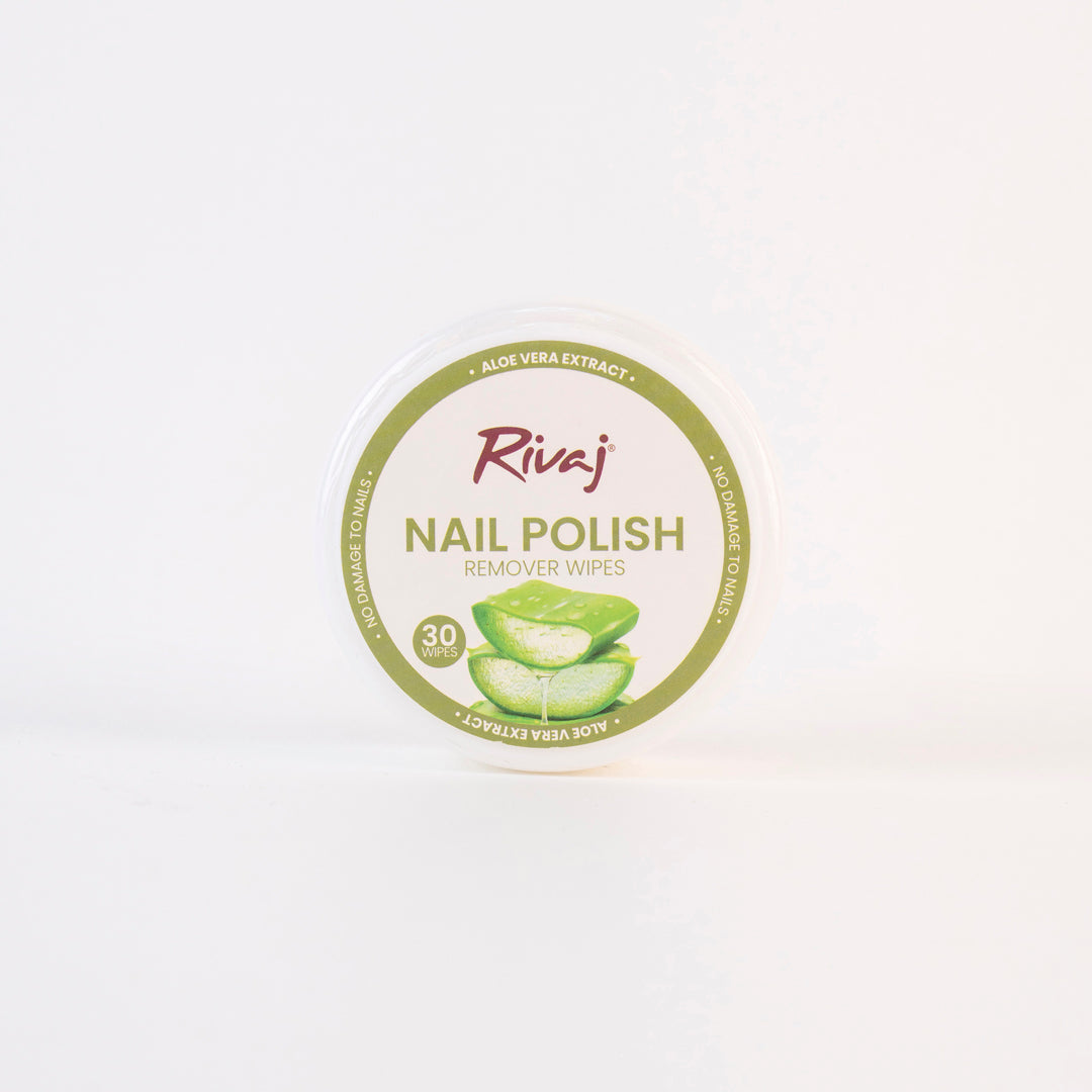 Rivaj Nail Polish Remover Wipes (Aloe Vera Extract)