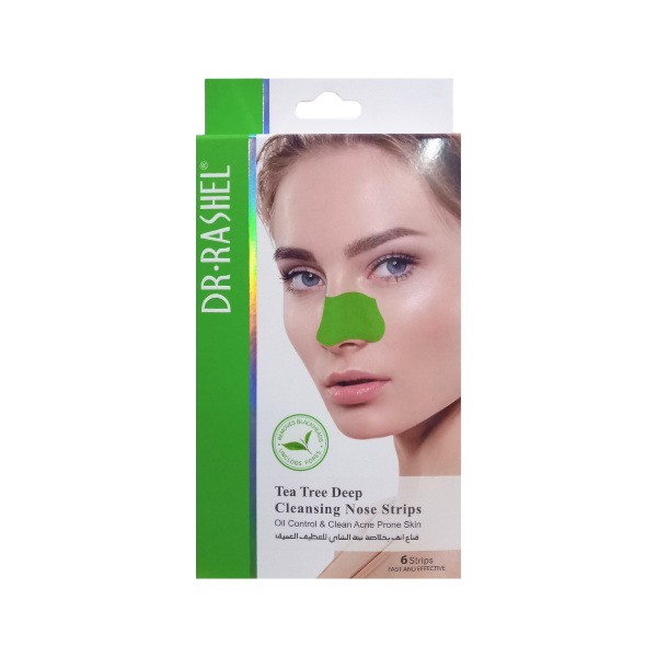 Dr.Rashel Tea Tree Deep Cleansing Nose Strips 6Pcs