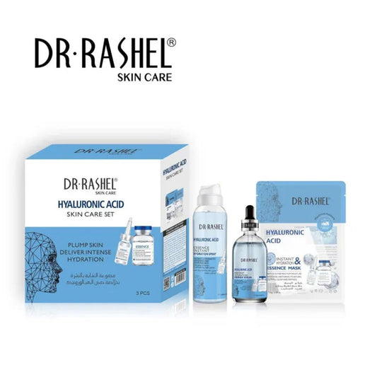 Dr Rashel Hyaluronic Acid Instant Hydration Skin Cleansing Set - 3pcs/set