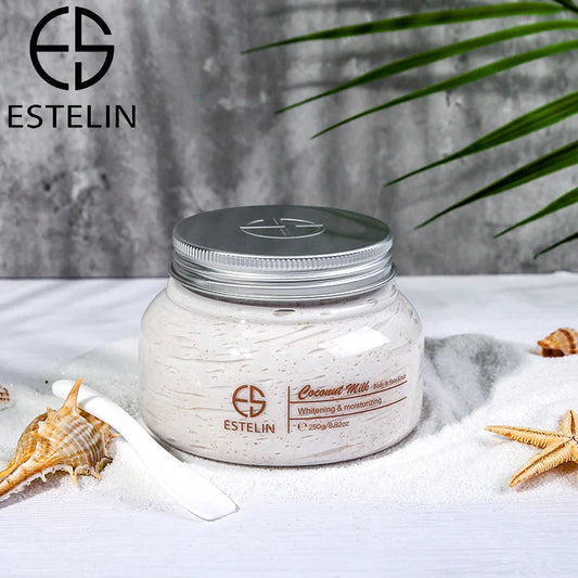ESTELIN Coconut Milk Whitening Body and Face Scrub - 250g