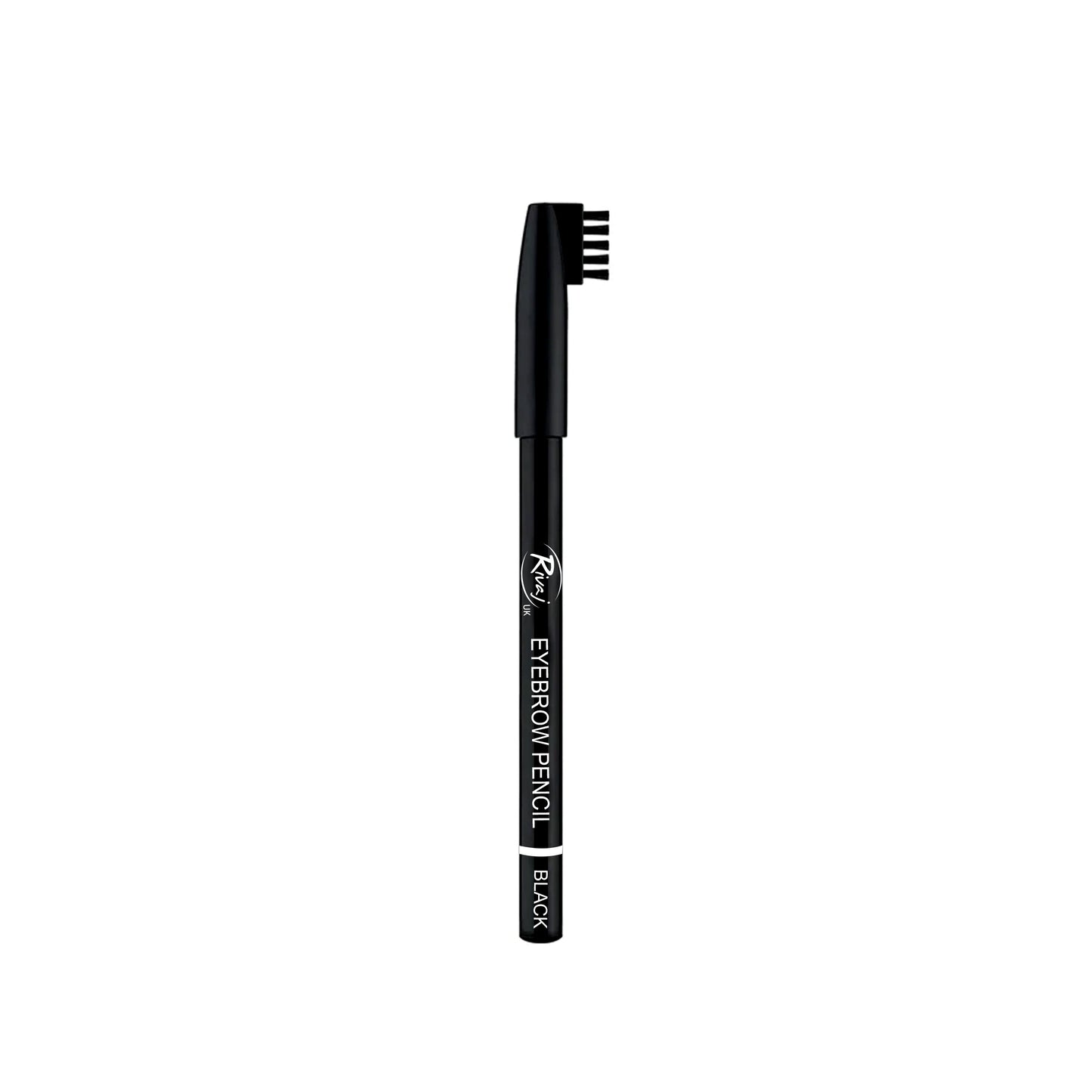 Rivaj Eyebrow Pencil With Comb (Black)