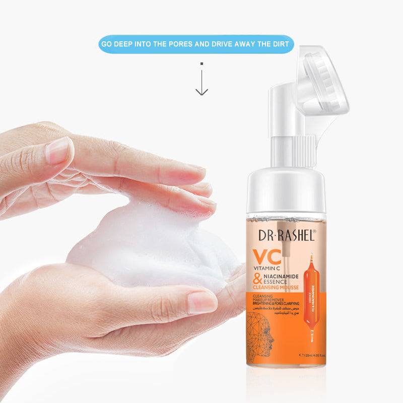 Dr.Rashel Vitamin C & Niacinamide Essence Cleansing Mousse - 125ml
