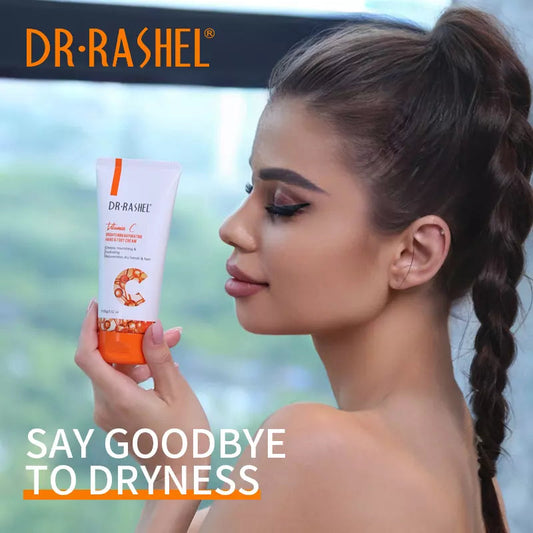 Dr.rashel Vitamin C Brightening & Hydrating Hand & Foot Cream 120g