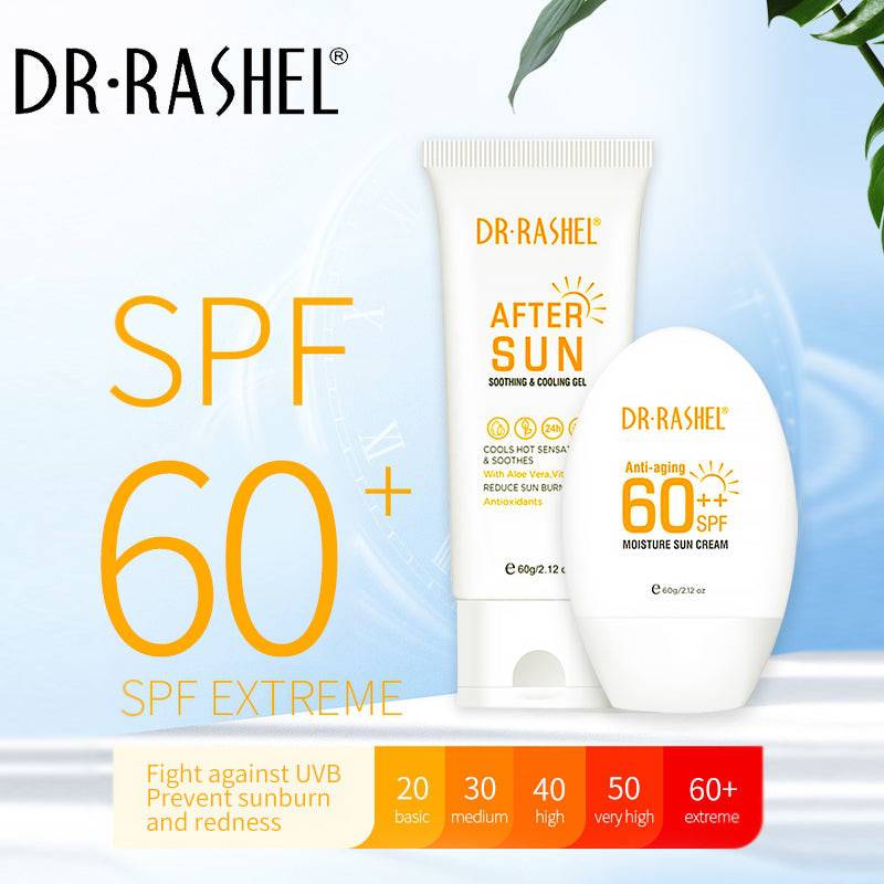 DR RASHEL Hydrating and Anti-aging Sun Protection Kit Pack of 2 - Sun Protection Kit Pack of 2