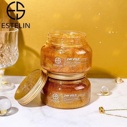ESTILIN 24K Gold Body And Face Scrub
