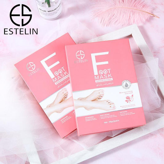 ESTELIN Foot Care Mask Rose Nourishing Foot Mask