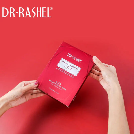 Dr Rashel Alpha Hydroxy Acid AHA Miracle Renewal Mask Sheets Pack of 5