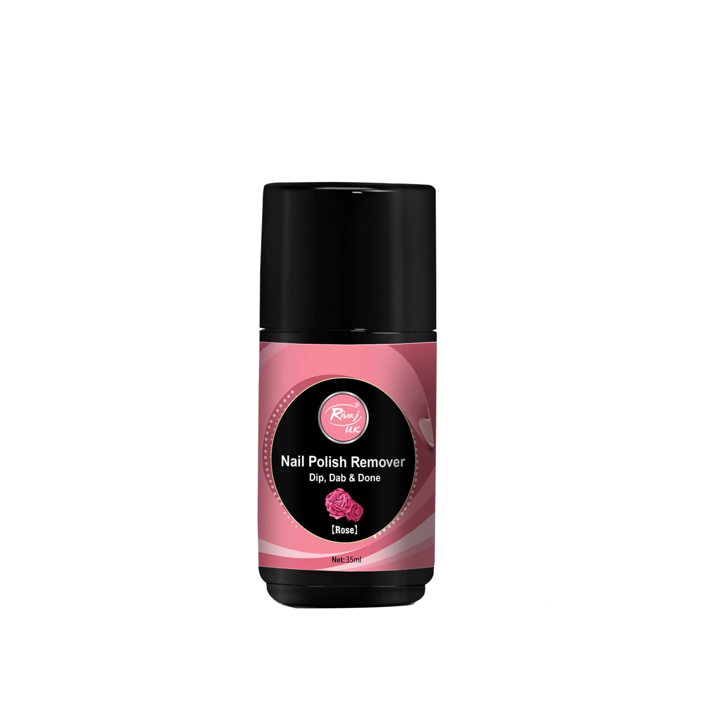 Rivaj Nail Polish Remover - Rose (35ml)