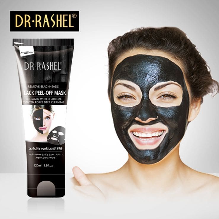 Dr Rashel Peel Off Black Mask bamboo charcoal, 120ml