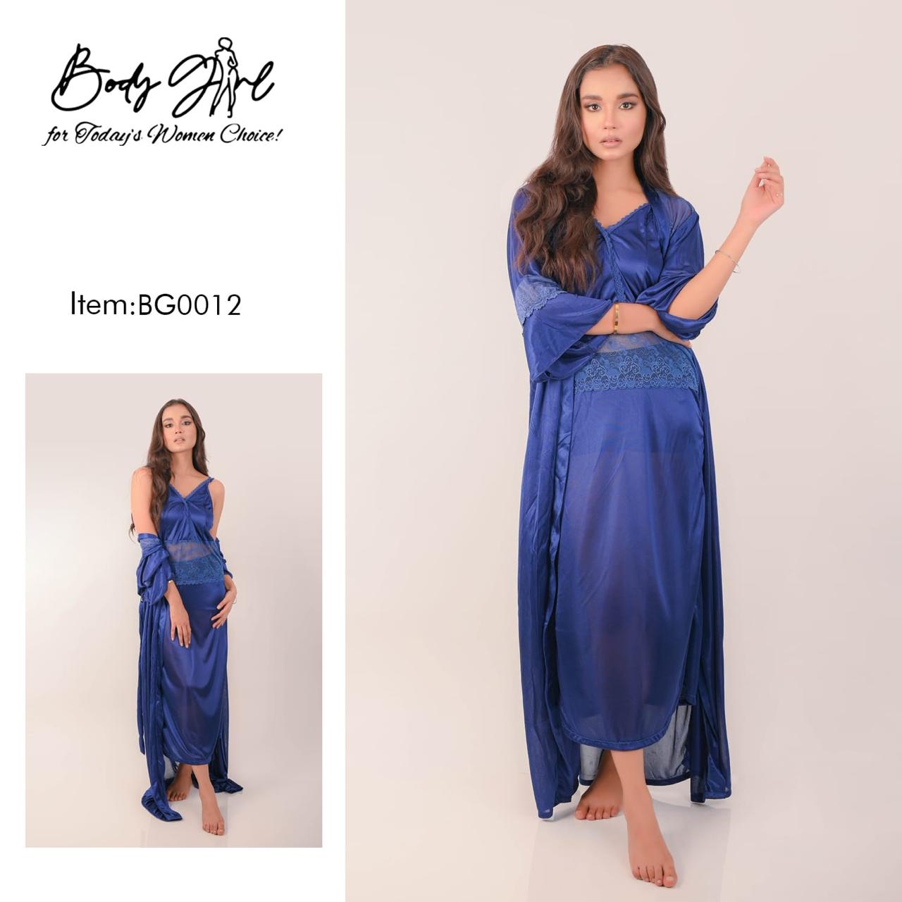 Silk Blue Nighty