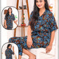 Floral Printed Shirt & Trouser Night Wear For Girls & Women