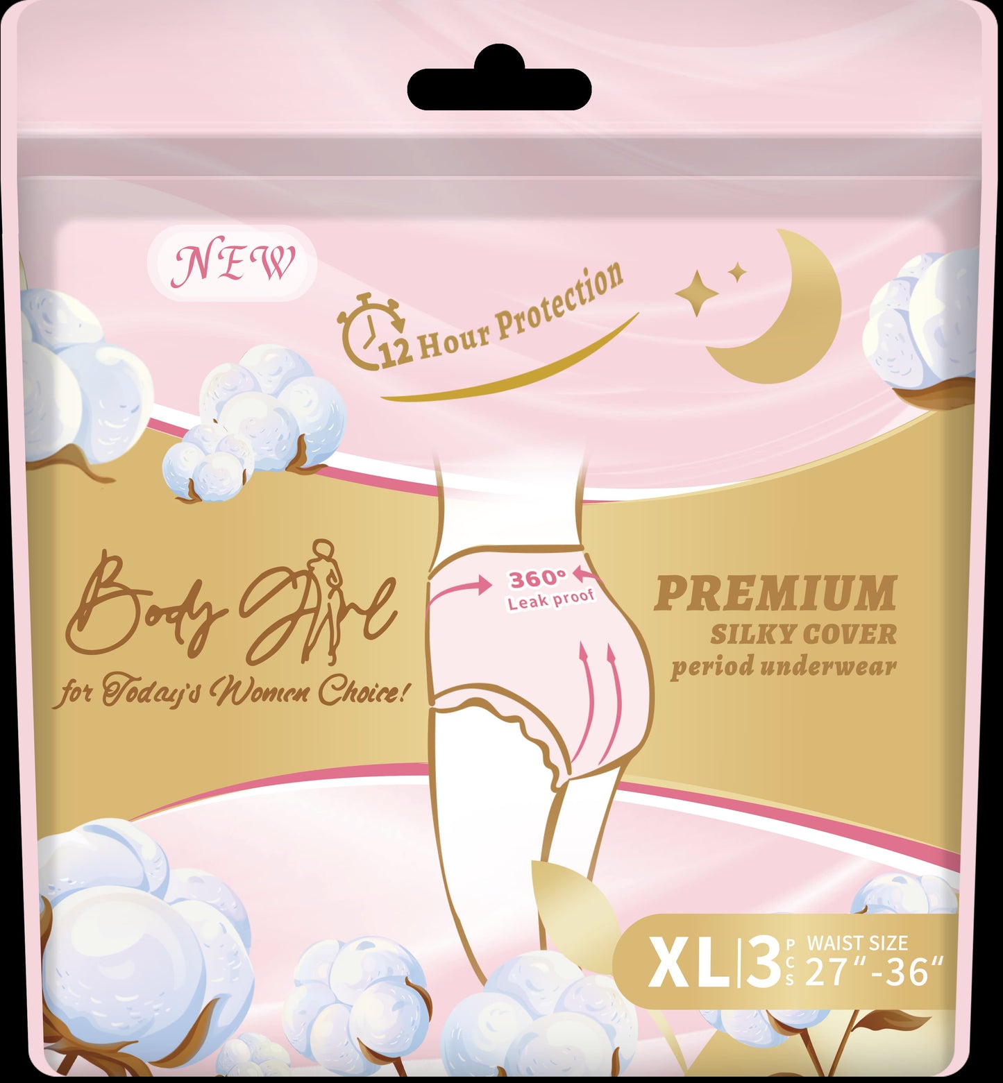 Premium Silky Cover Period Underwear