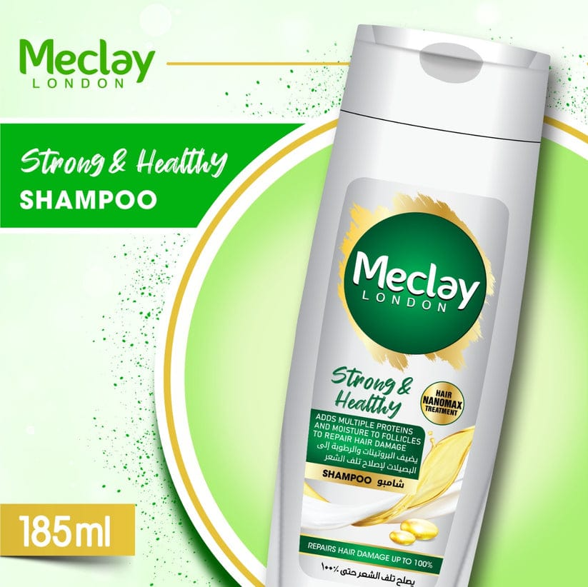 Meclay London Strong & Healthy Shampoo - 185ml
