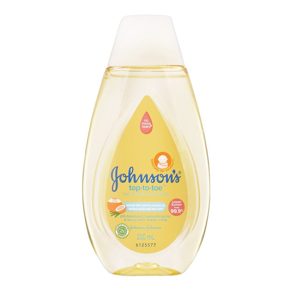 Johnson's Baby Top-To-Toe Bath - 200ml