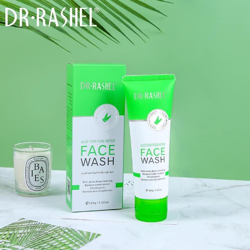 Dr. Rashel Aloe Vera Pore Refine Face Wash - 100g