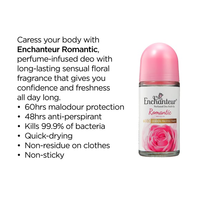 Enchanteur Perfumed Deo Roll-On - 50ml