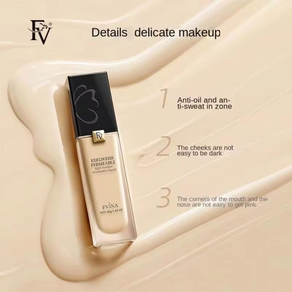 FV Edelweiss Permeable Light Essence Foundation Liquid - 30g