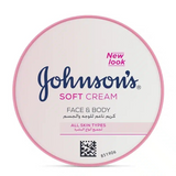 Johnson's Moisturizing Soft Cream for Face & Body - 200ml