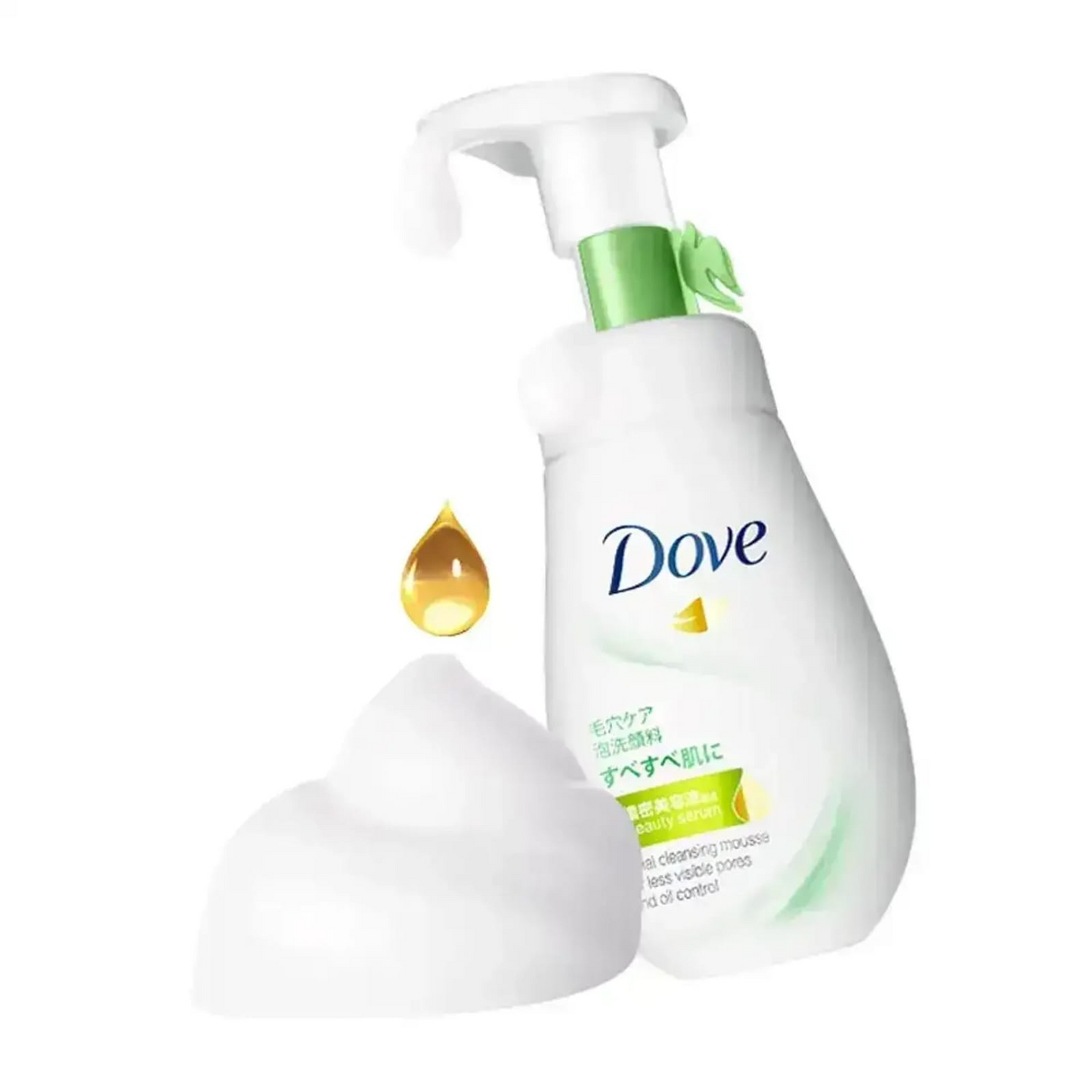 Dove Oil Clear Care Facial Cleansing Mousse - 160ml