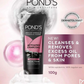 Pond's Bright Miracle Pure Detox Facewash with Activated Charcoal - 100g