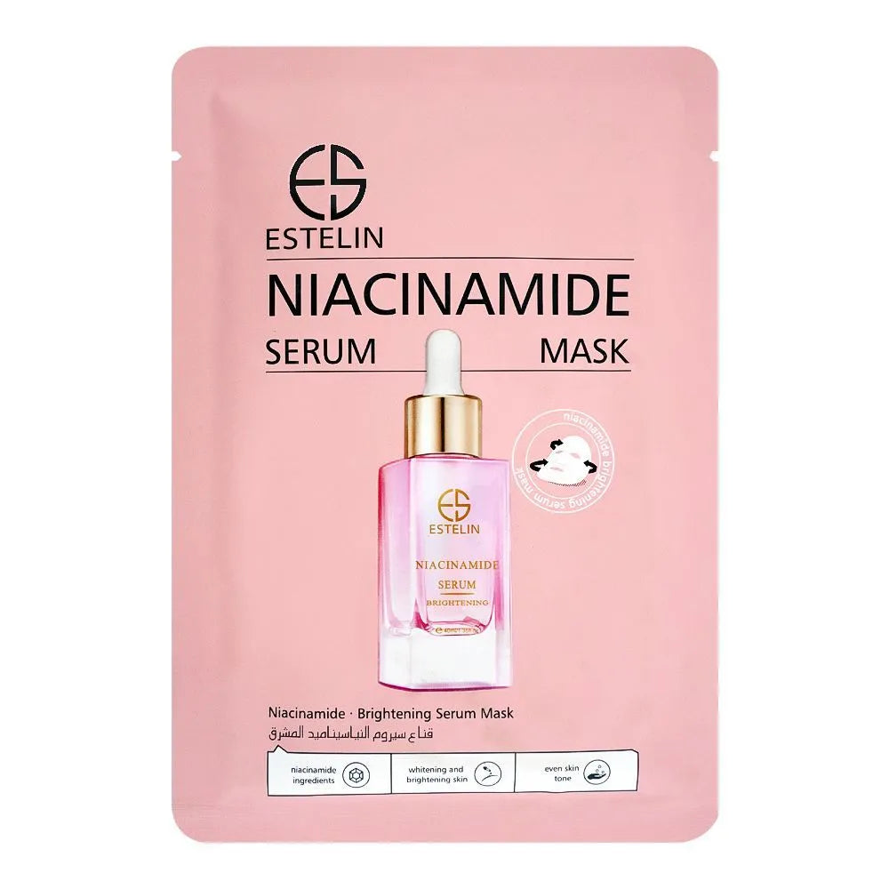 ESTELIN NIACINAMIDE BRIGHTENING SERUM MASK