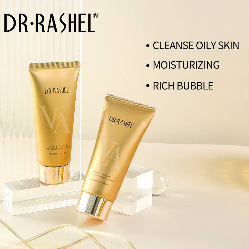 DR RASHEL Face Wash Vitamin A Retinol Anti-aging Facial Cleanser 80ml