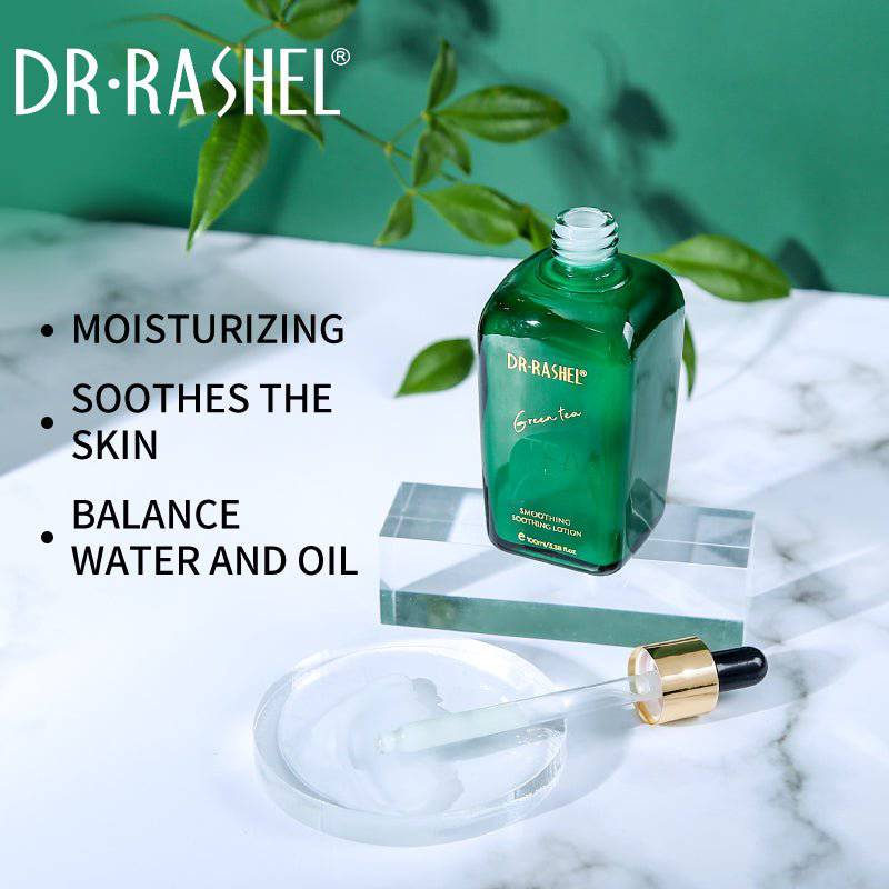 DR RASHEL Green Tea Smoothing and Soothing Facial Lotion For Sensitive Skin