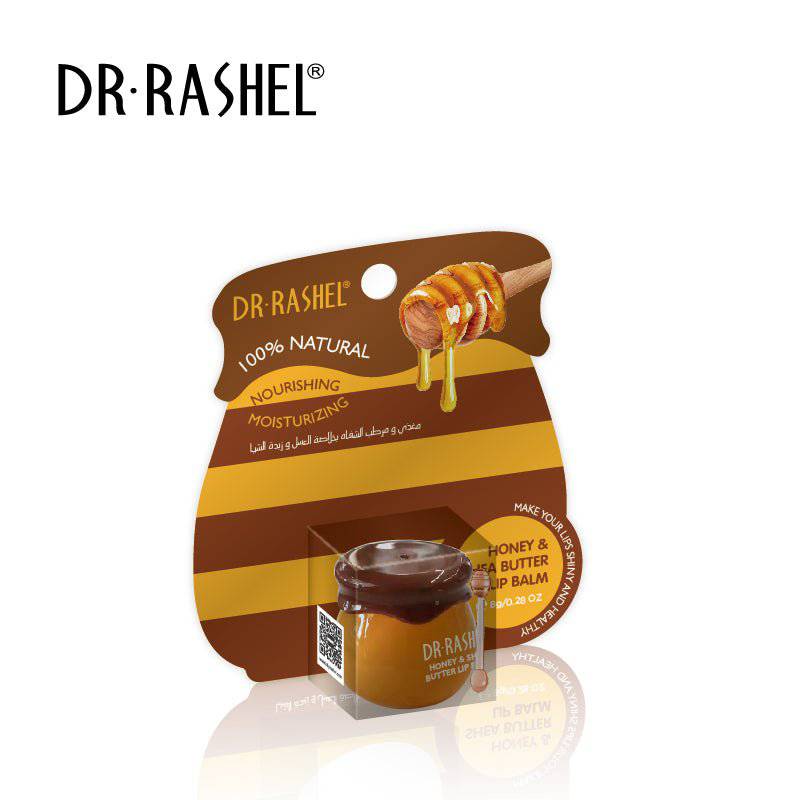 DR RASHEL Honey and Shea Butter Nourishing Lip Balm Repairing and Soothe Lips