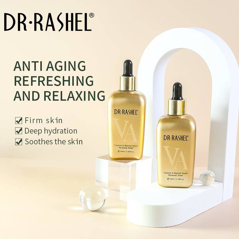 DR RASHEL Retinol Skin Care Product Vitamin A Youth Renewal Facial Toner 100ml