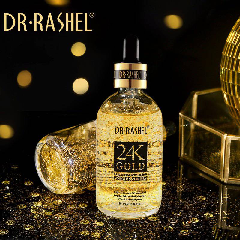 Dr.Rashel 24K Gold Radiance & Anti Aging Primer Serum - 100ml