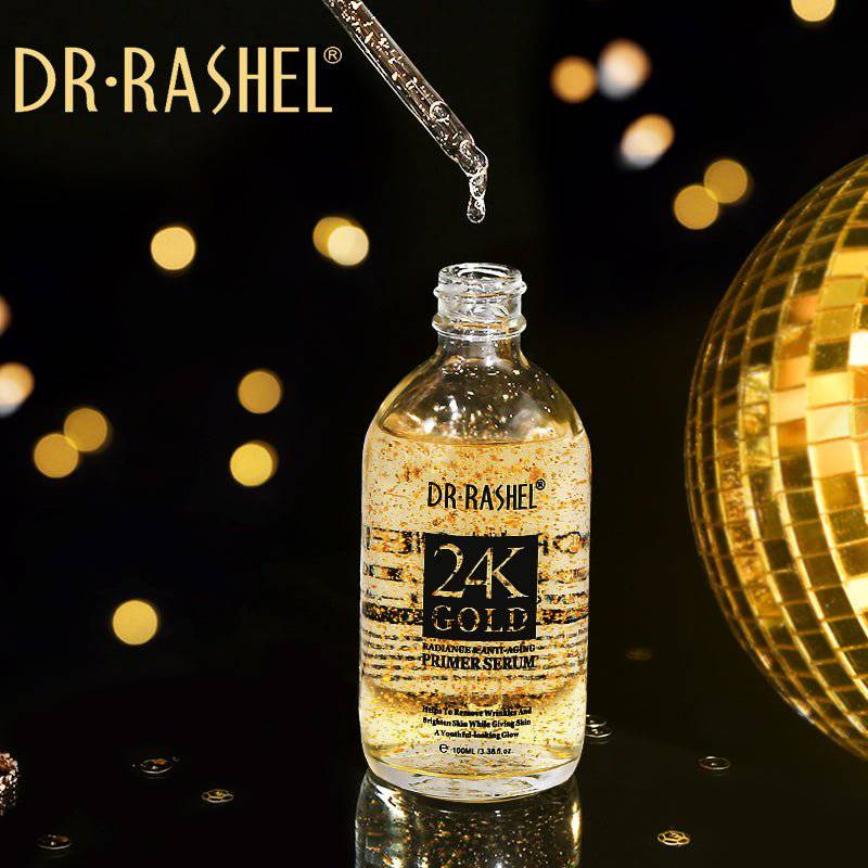 Dr.Rashel 24K Gold Radiance & Anti Aging Primer Serum - 100ml