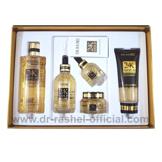 Dr.Rashel 24K Gold Radiance & Anti-Aging Series - Pack of 5