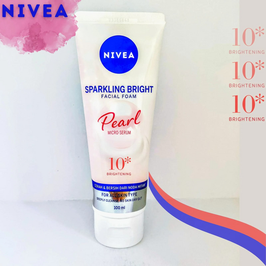 Nivea Sparkling Bright Facial Foam - Pearl Micro-Serum - 100ml