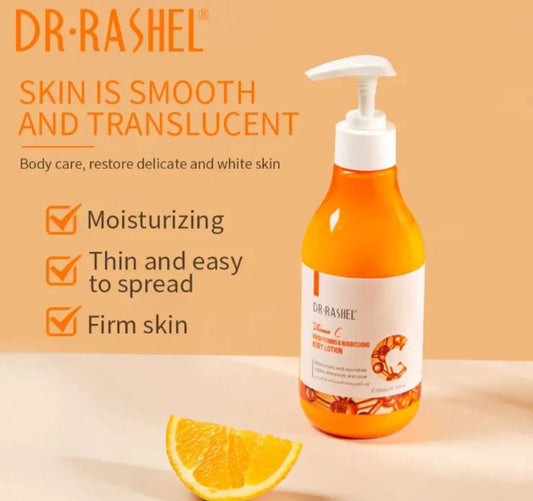 DR.Rashel New 4 PCS Set Vitamin C Brighteing & Nourishing Body Care Series 4 pc set
