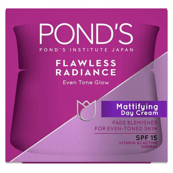 Pond's Flawless Radiance Mattifying Day Cream with SPF-15 - 50g
