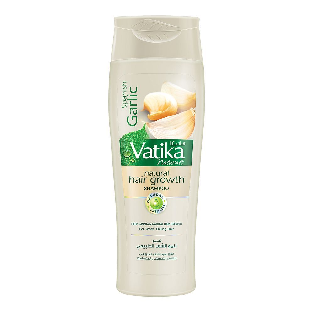 Dabur Vatika Garlic Hair Growth Spanish Shampoo - 360ml