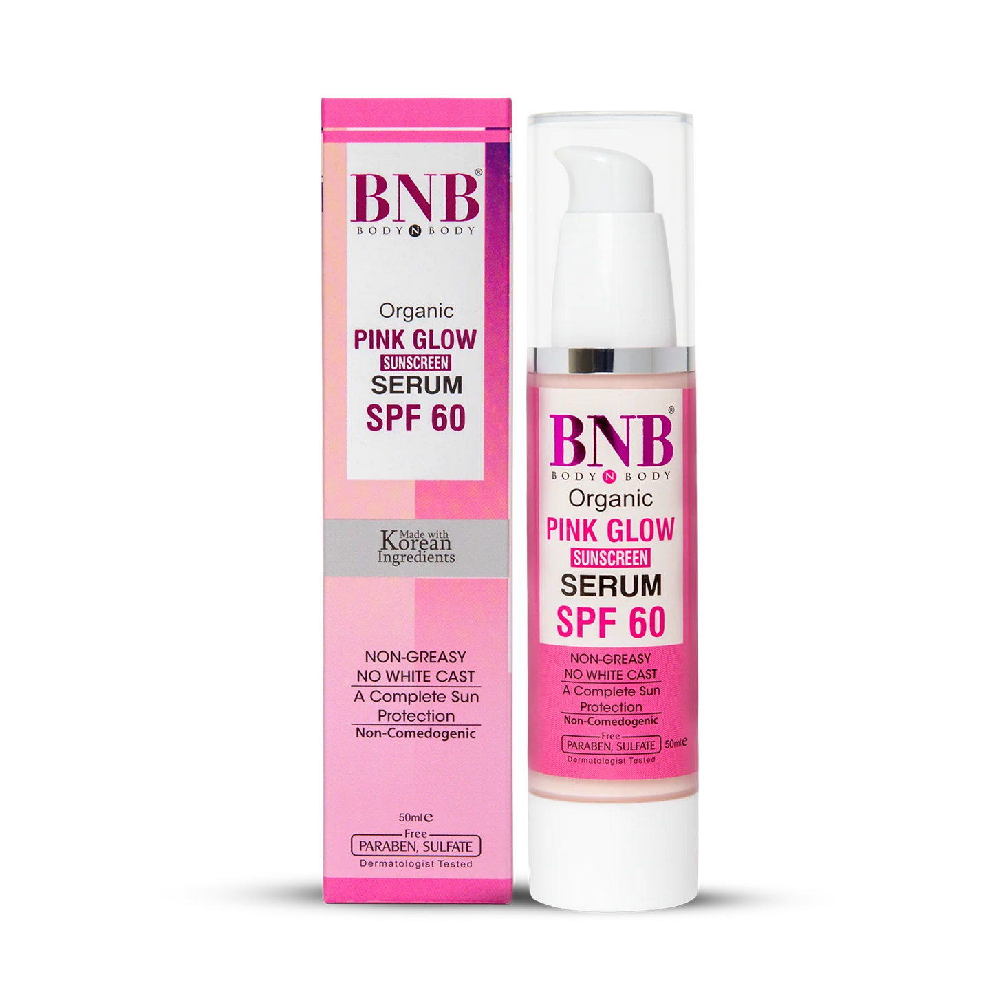 BNB Pink Glow SPF 60 Serum